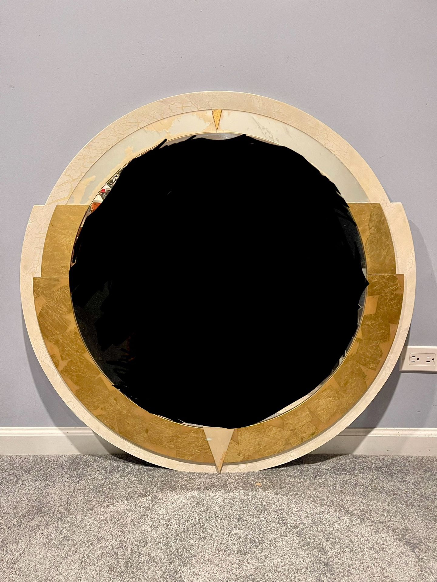 Exquisite Mid Century Modern David Marshall Mirror Home & Garden