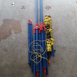 Volleyball Net  And Stand