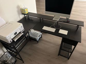 2 L Shape Desk $50 each