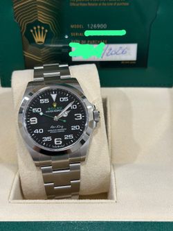 Rolex Air King 126900 Black Dial 40mm