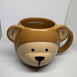 2025 Starbucks Brown Bear Hug Bearista 14oz Ceramic Mug (New)