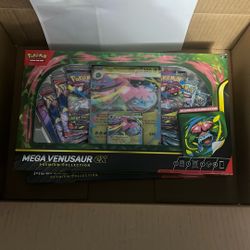 Pokemon Trading Card Game Mega Venusaur EX Premium Collection (in Hand) 