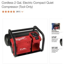 Milwuakee Air Compressor 