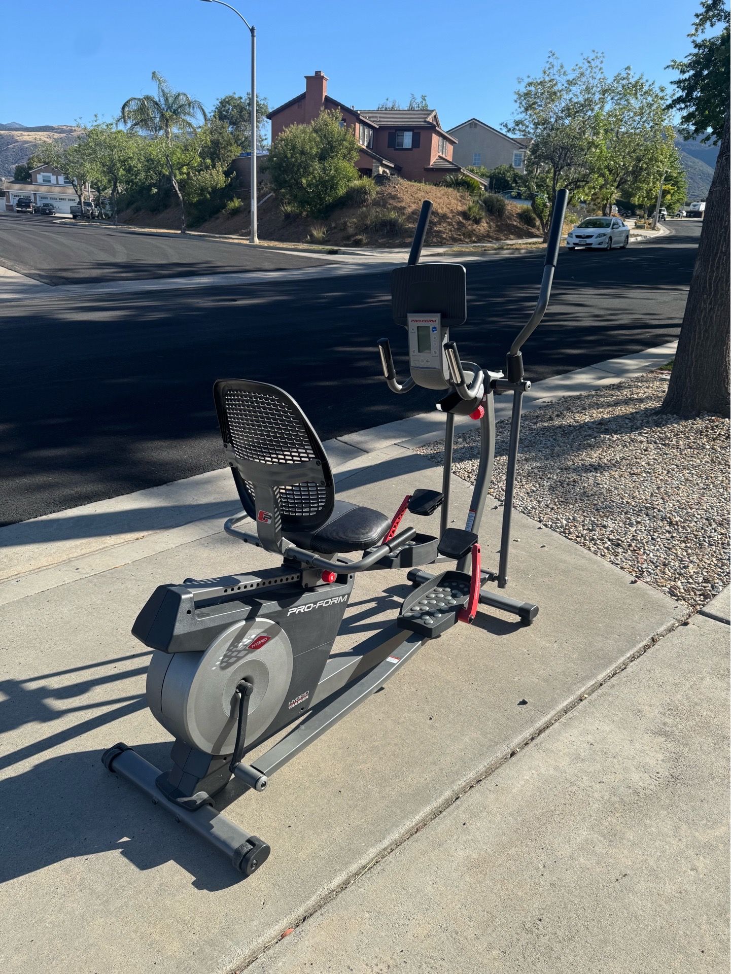Elliptical / Exercise Bike - Free - At The Curb