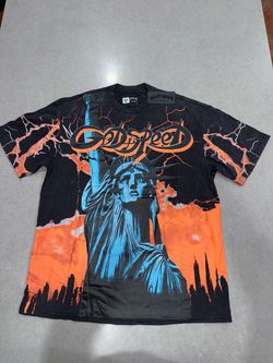 Godspeed Statue of Liberty Graphic T-Shirt