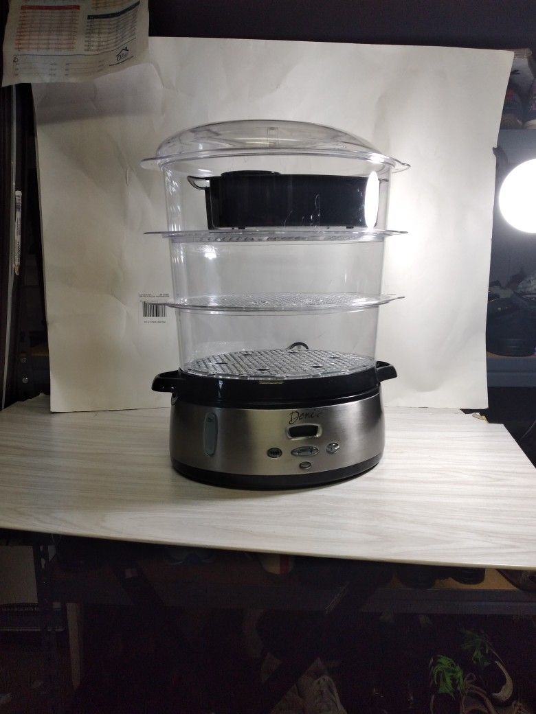 Deni   3 Tier Food Steamer 