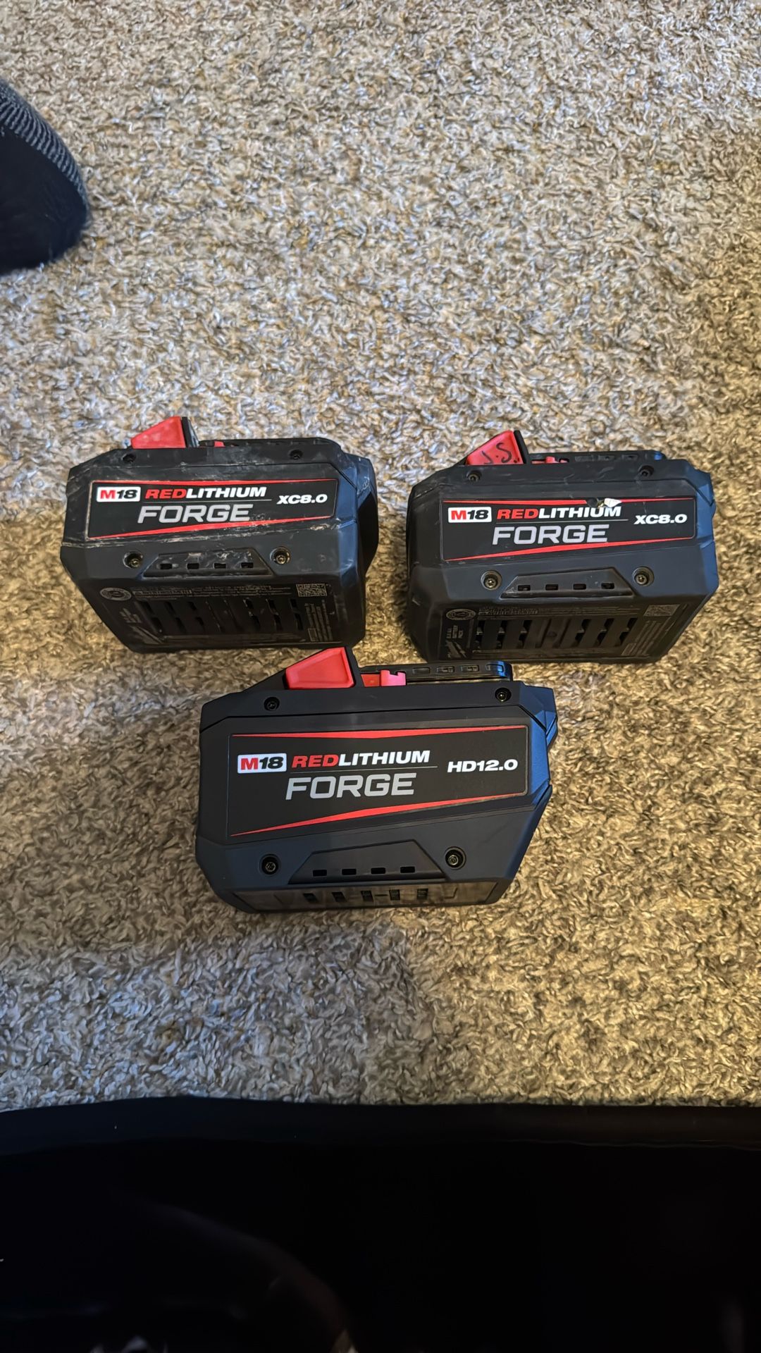 Milwaukee Batteries M18