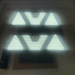 SOLAR LIGHT - Pack of 2 Solar Motion Security Lights  