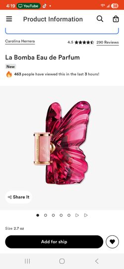 Carolina Herrera La Bomba Eau de Parfum 2.70z