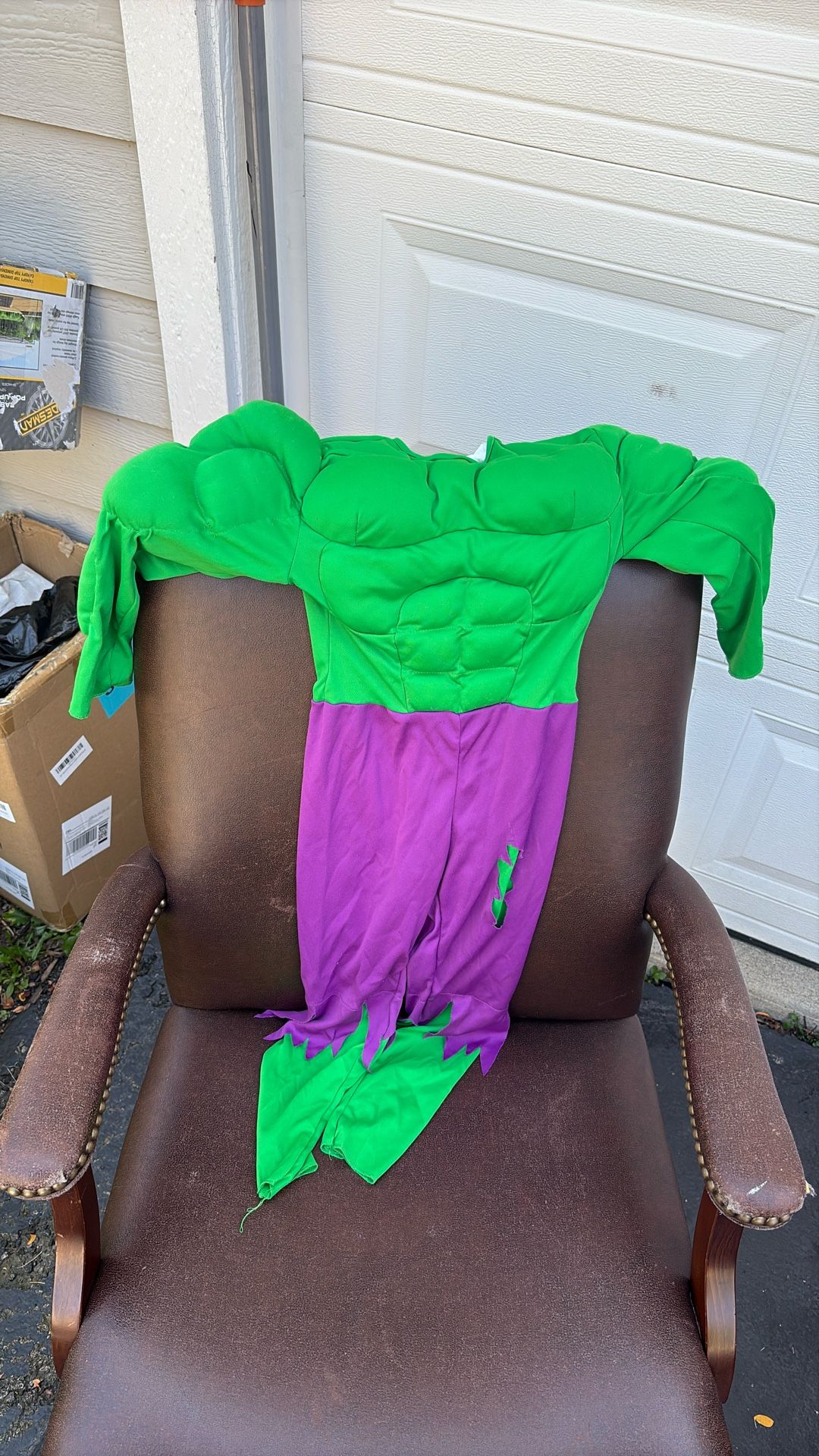 Hulk Costume Size 4-6
