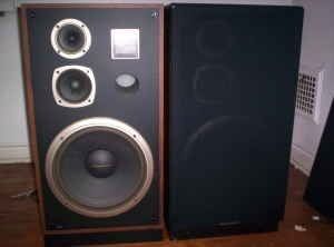 Vintage Marantz SP1200 SET of 2 Floor Speakers home house speaker system loudspeaker