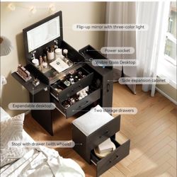 Three And One Vanity Desk