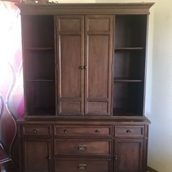 China Cabinet and Serving Table