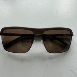 Gold And Wood Sunglasses