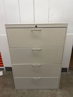 4 Drawer Lateral Filing Cabinet