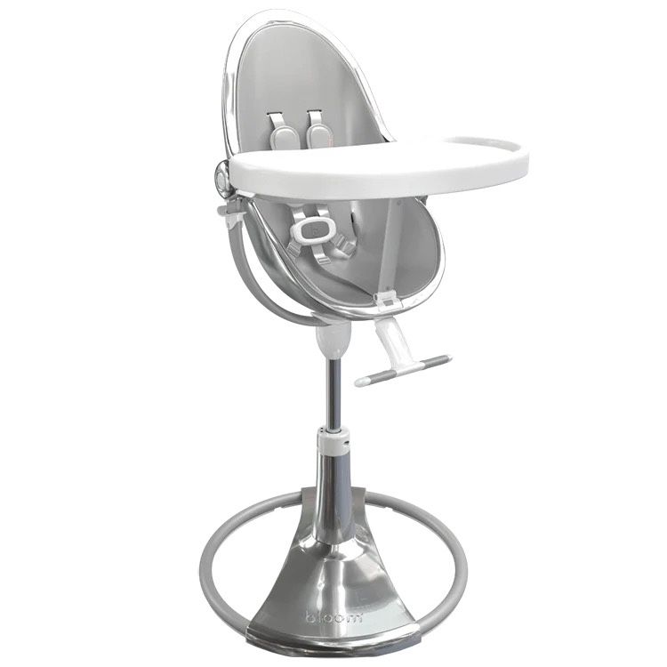 BLOOM CHILDREN EATING CHAIR - Fresco Silver