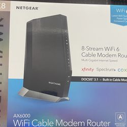 WiFi Cable Modem Router 
