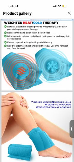 Microwavable Heating Pads Set of 2 Natural Moist Heat Pad for Back Pain, Neck and Shoulders