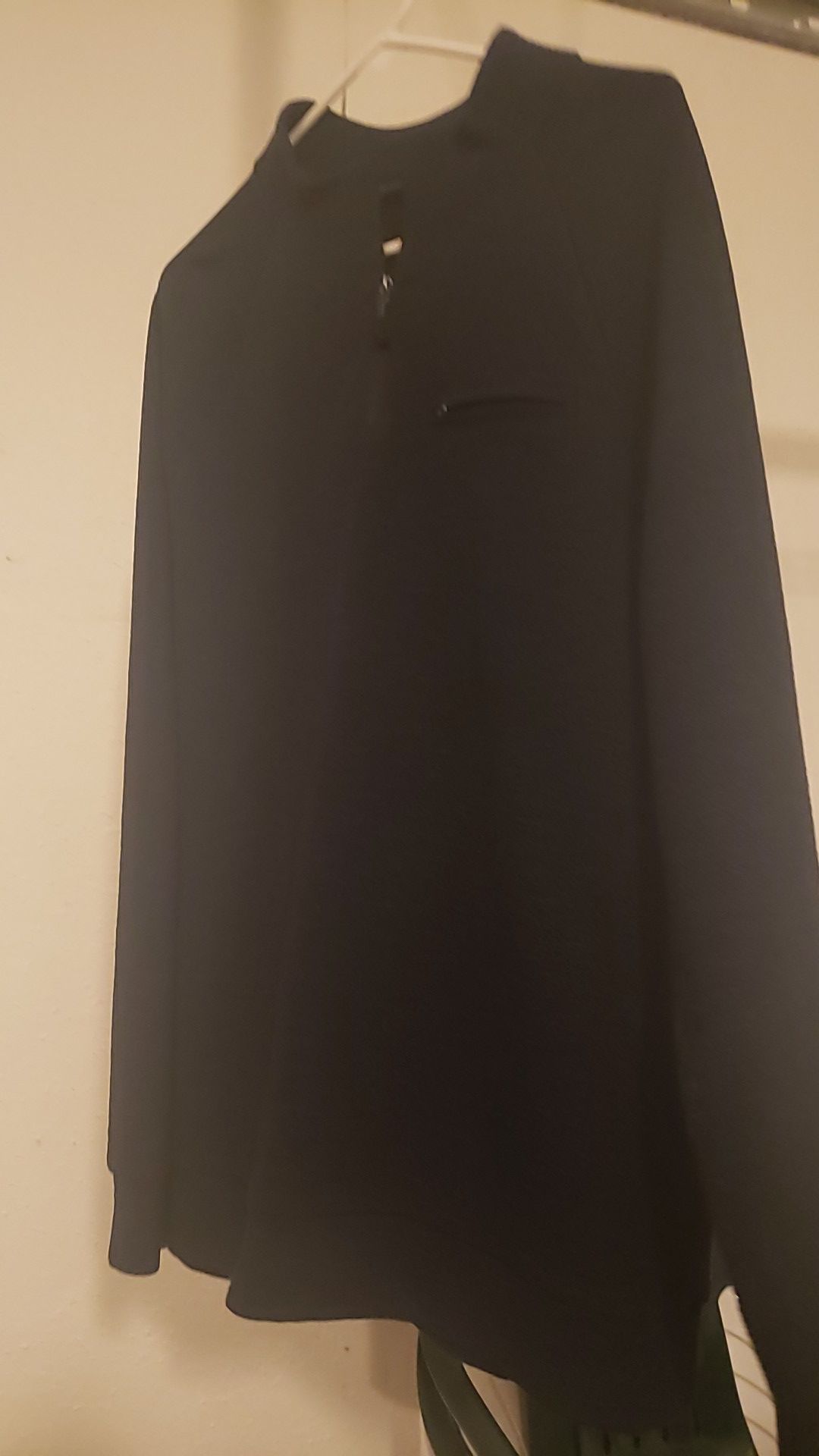 Mens dress shirt and sweater long and short sleeved