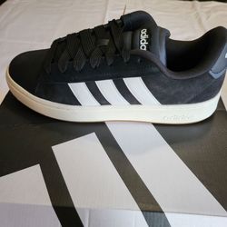 *NEW* Adidas Grand Court Alpha 00s Black White Gum JR0543 Mens Size 10.5 with Box