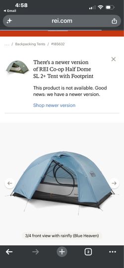 REI Co-op Half Dome SL 2+ Tent with Footprint