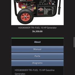 Hdg9000er Generator New