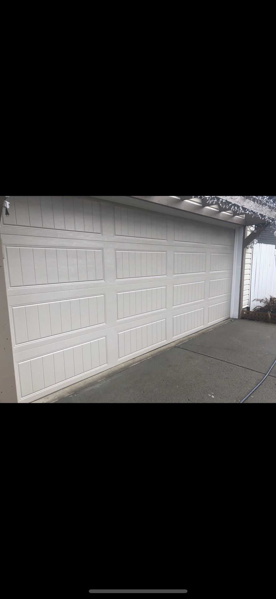 NEW GARAGE DOOR 16x7