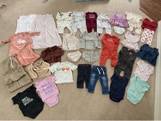 Baby Girl Clothes - Size 6-9M