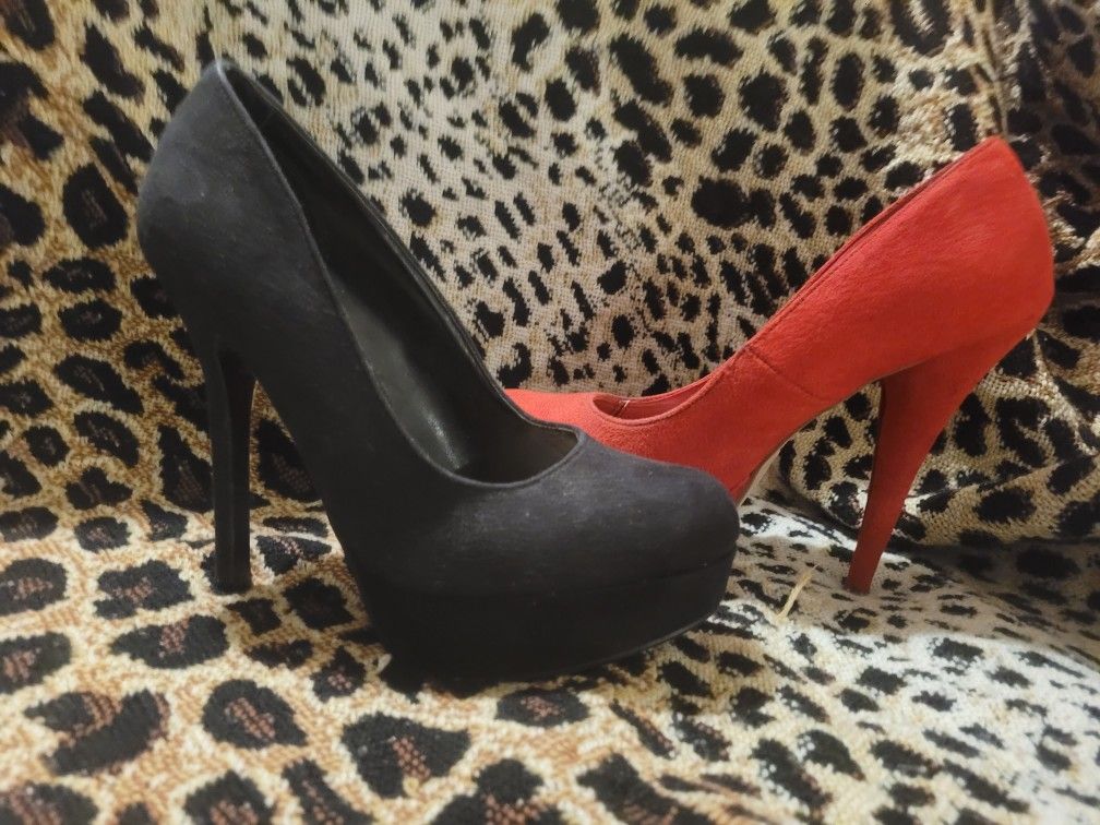 Womens Heels Shoes Size 6 1/2