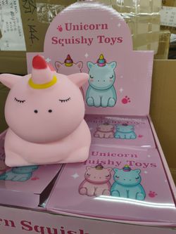 Unicorn squishy toys pick up only