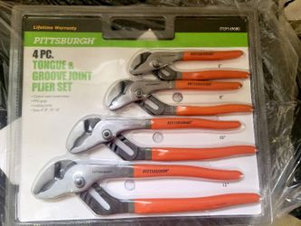 New in Box 4 Piece Plier Set