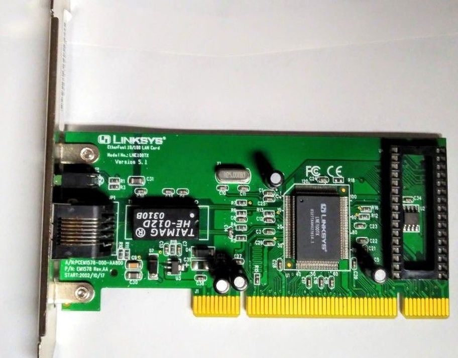 Linksys 10/100 Lan Card