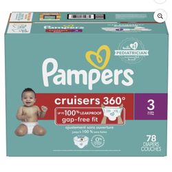 Pampers Cruisers Diapers & Wipes bundle