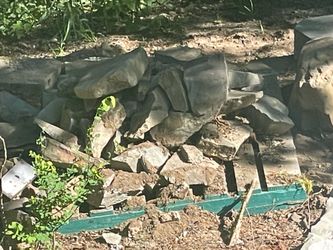 Rocks for landscape or fireplace