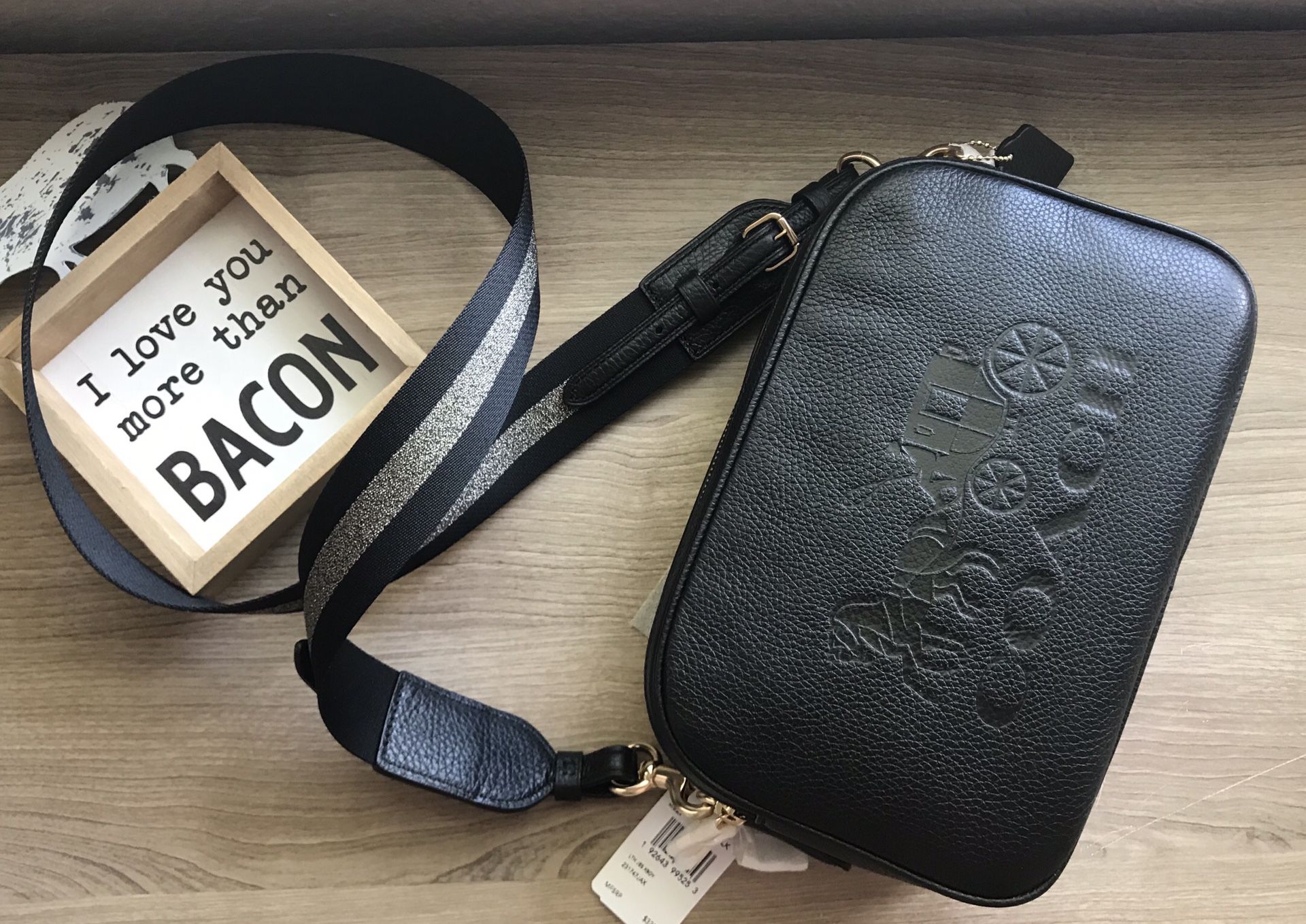 Coach, Bags, Nwt Authentic Coach Leather Double Zip Camera Bag