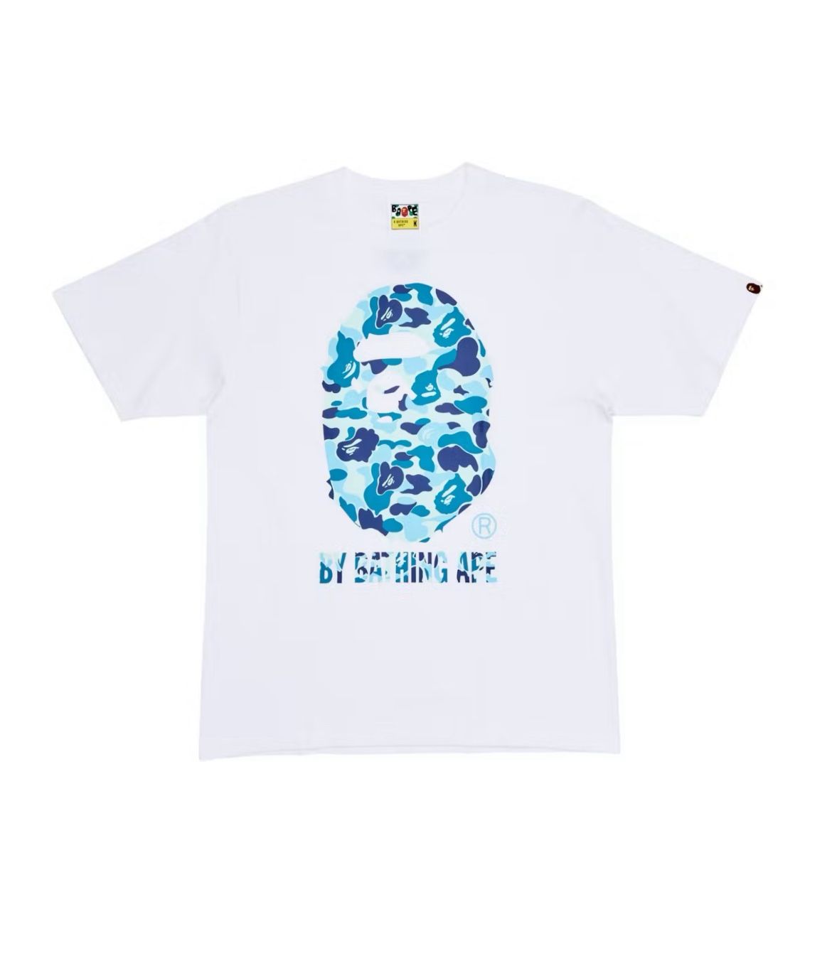 Bape Tee Blue Camo