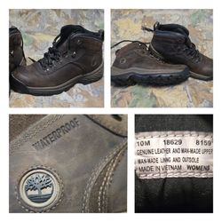 Size 10 Womens Timberland Hiking Boots