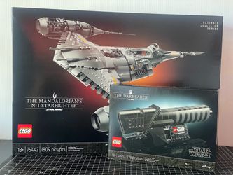 Lego UCS N-1 Startfighter & Dark Lightsaber