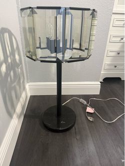 Marble Crystal Glass Lamp