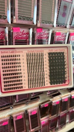 cluster lashes