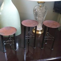 Set Of 3 Candle Holders