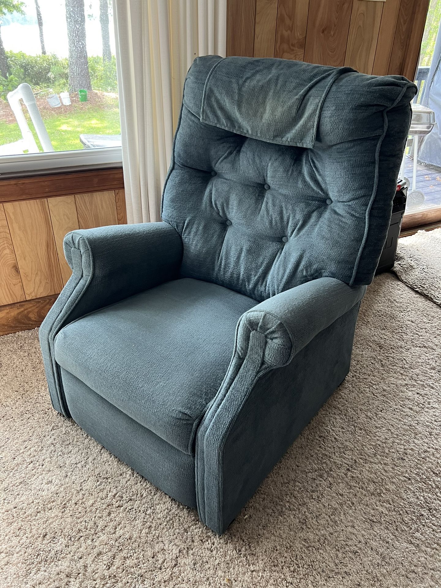 Blue Recliner Chair