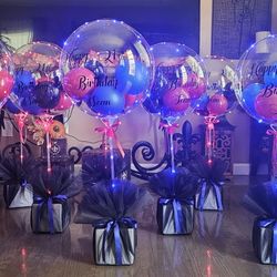 18th/21st  Birthday Centerpieces 