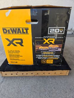 DEWELT XR 10"/Pulg/po DOUBLE BEVEL Compound miter saw open box 📦 with battery and charger