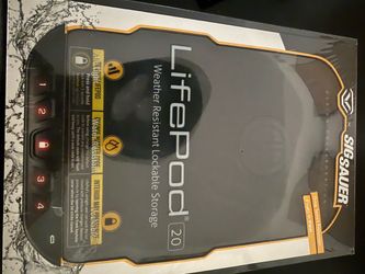 Brand New SIG SAUER × Vaultek LifePod 2.0 – Unopened