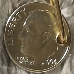 1964 Dime Jewlry No Chain 