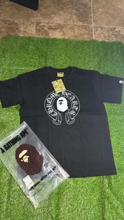 chrome X bape tee