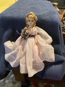 Vintage Southern Belle Dolls in Pink Formal Gowns – Pair