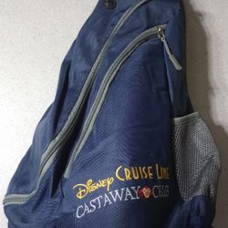 New Disney Cruise Line Castaway Club Sling Shoulder Bag Backpack Exclusive