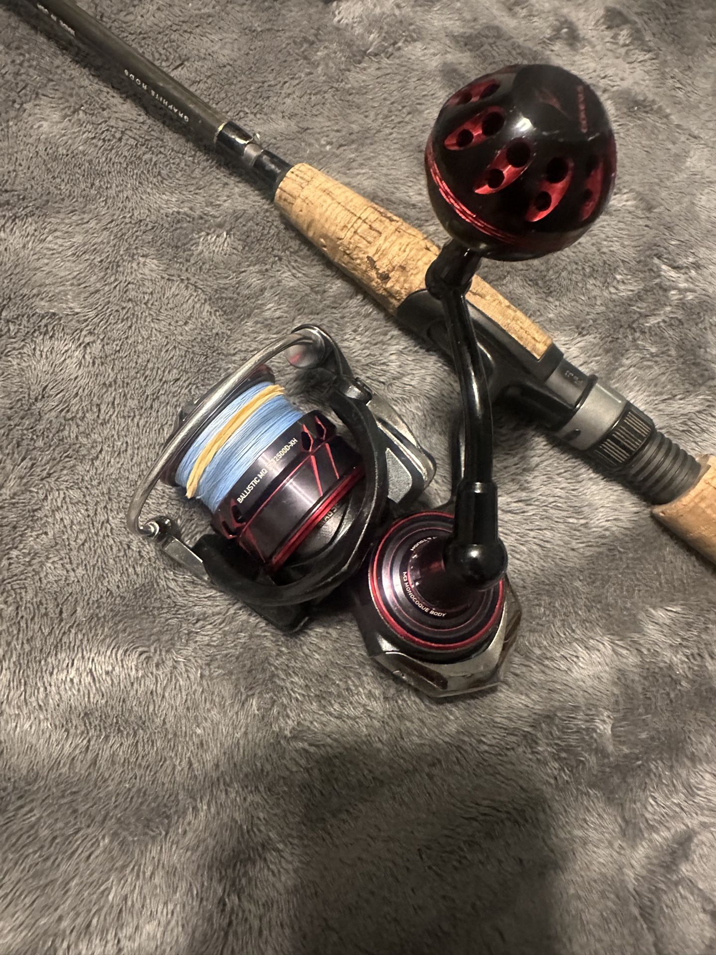 Diawa Ballistic 2500 MQ On Falcon Rod Fishing